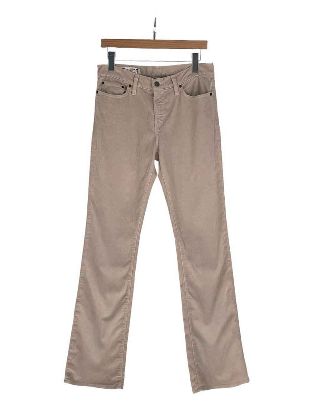 Red Engine Khaki Tan Velvety Corded Bootcut Tall Long Inseam Pants